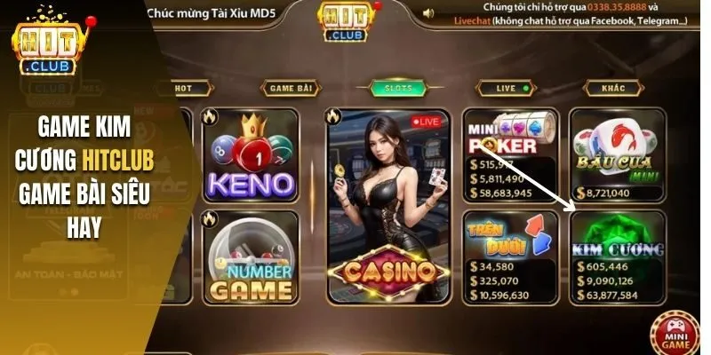 Game Kim cương Hitclub siêu hay