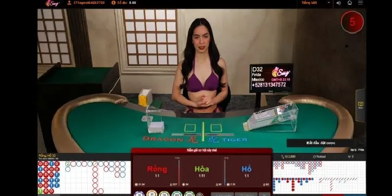 Khám phá quy luật chơi game Rồng Hổ